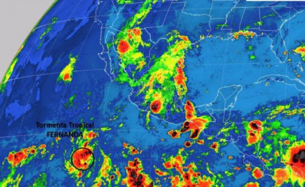 Se forma tormenta tropical "Fernanda"