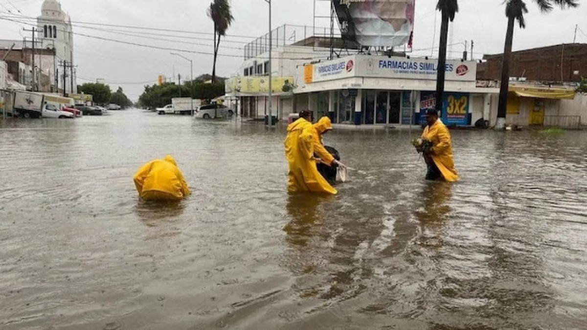 La depresión tropical "Norma" deja 2 muertos en Sinaloa