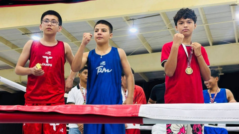Excelente participación de boxeadores de Reynosa en el Torneo Estatal Guantes de Oro