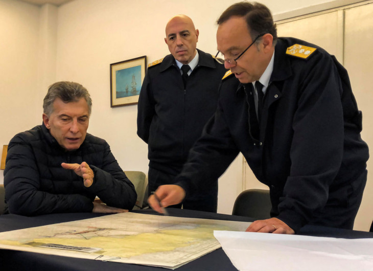 Presidente argentino admite ‘momentos difíciles’ por caso de submarino 