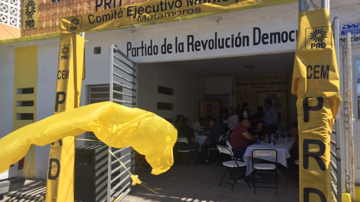El PRD inaugura oficinas en Matamoros
