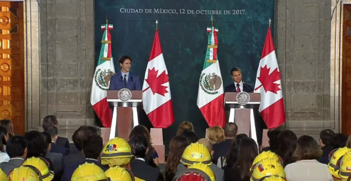 EPN agradece a Canadá por su apoyo 