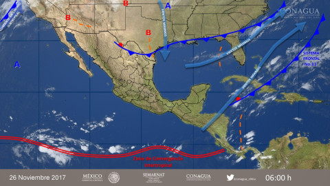 Ambiente seco y bao potencia de lluvias