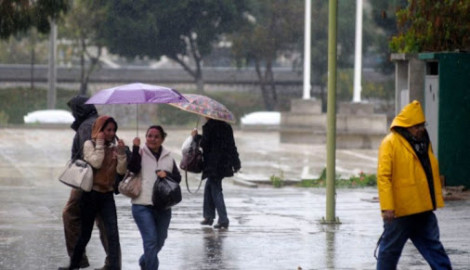 Lluvias y vientos fuertes se prevén en norte y noreste del país