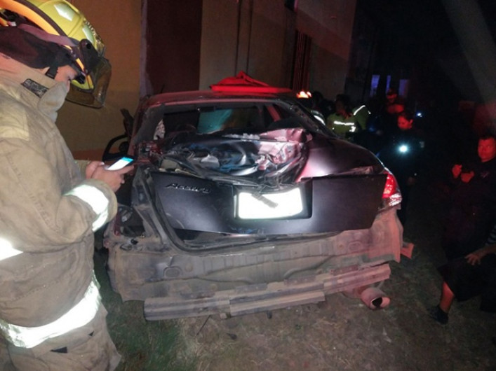 Mueren tras impacto de tren en Aguascalientes