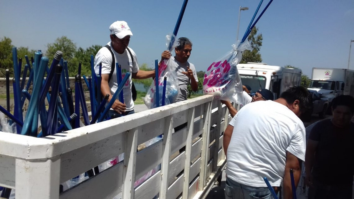 DIF Tamaulipas envía brigadistas al ejido Los Corrales 