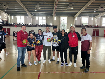 Entrega INDE Tamaulipas material deportivo a preselecciones