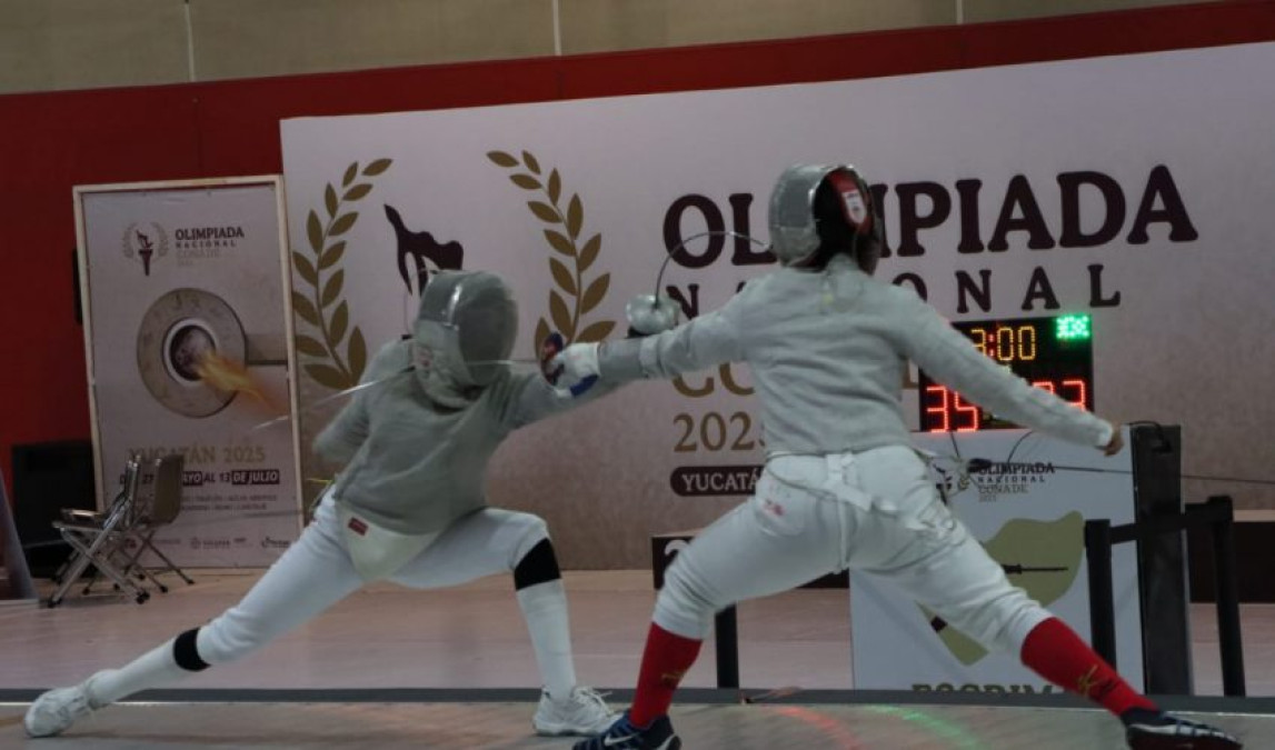 Concluye esgrima tamaulipeco su participación en Olimpiada Nacional con seis medallas