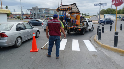 Continúa Gobierno de Carlos Peña Ortiz con trabajo de seguridad vial para bienestar de peatones y automovilistas