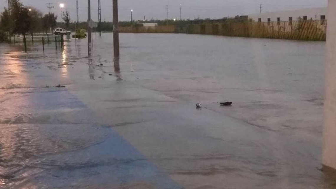 Lluvias provocan caos en calles de Reynosa