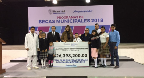 Histórico apoyo a la educación en Reynosa