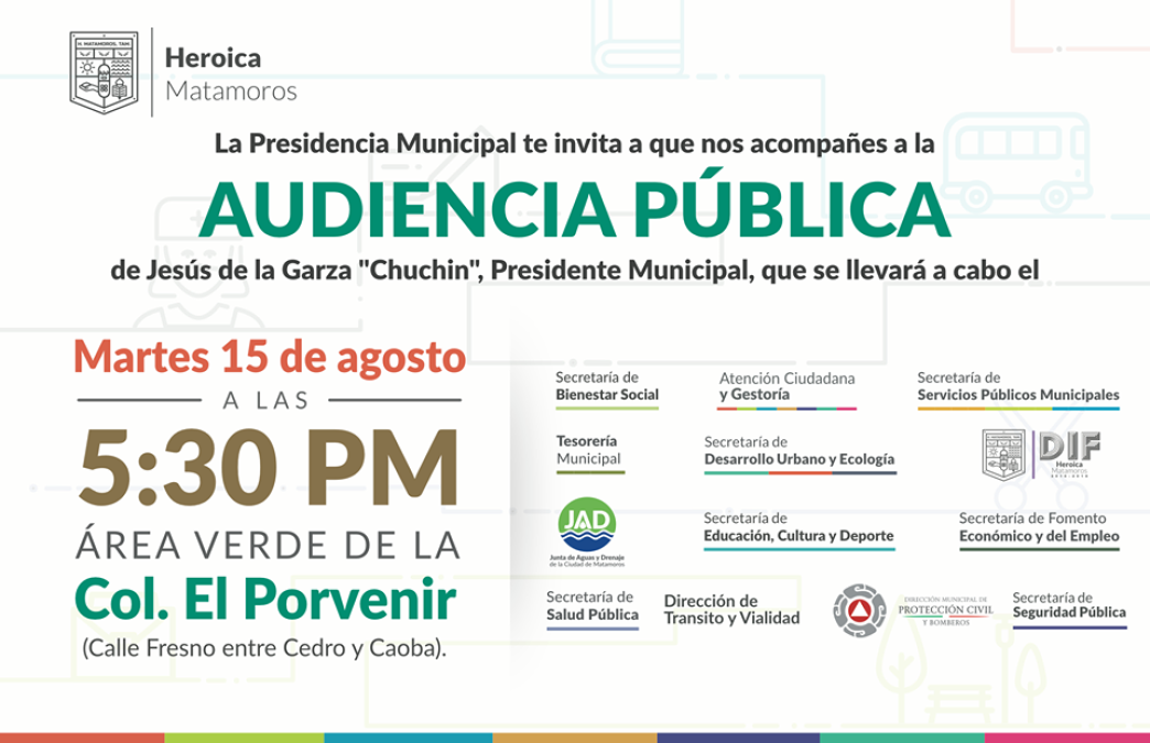 Realizarán "Audiencia Pública"