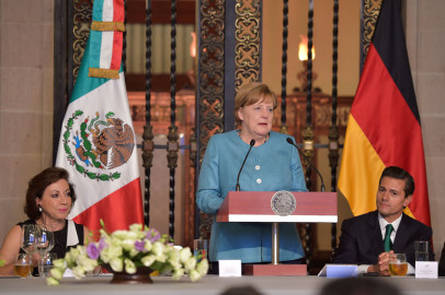 Angela Merkel y EPN reafirman su compromiso con el libre comercio