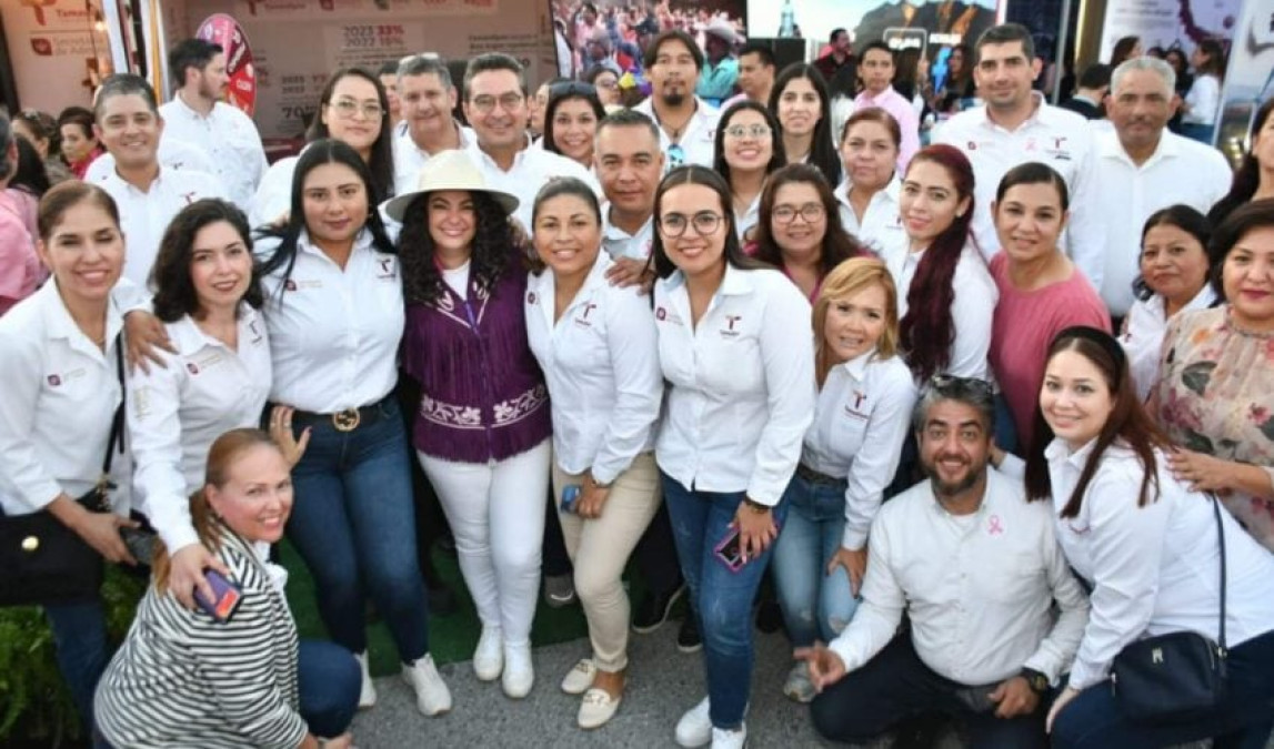 Servicios de vinculación al empleo en el stand de la Feria Tamaulipas: ST