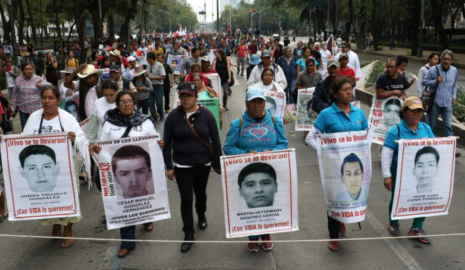 Este 26 de diciembre, padres de los 43 normalistas irán a la basílica