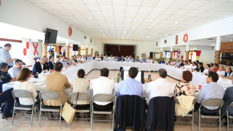 Gobierno de Tamaulipas y Mesas de Seguridad del país establecen acuerdos