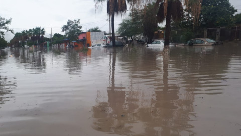 40 colonias afectadas por inundación en Reynosa