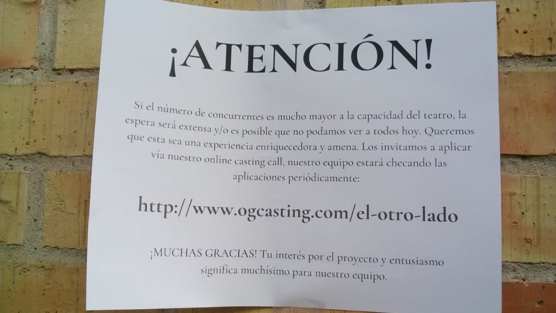 Audicionan en Matamoros para el Film "El otro lado"
