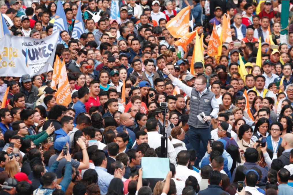 Anaya cierra precampaña en Veracruz