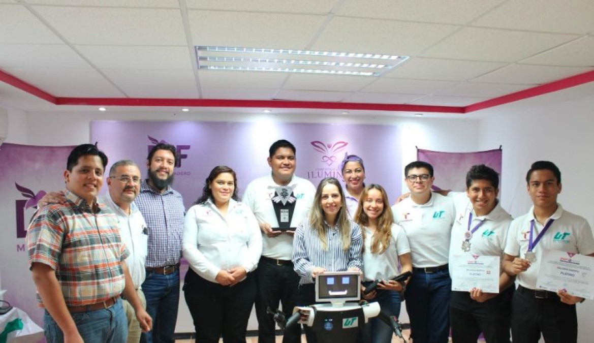 Presentan estudiantes de la UT Altamira proyectos innovadores al DIF Madero