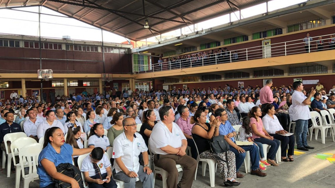 Invierte gobernador 11mdp en infraestructura educativa en Matamoros