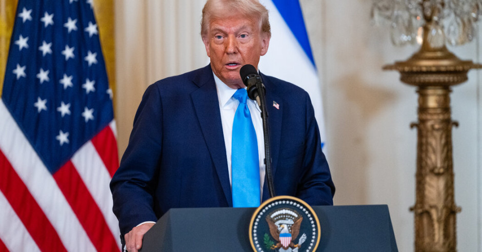 EU publica plan de Trump para poner fin a la guerra en Gaza