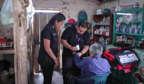 DIF Tamaulipas brinda atención integral a familia con discapacidad en Llera