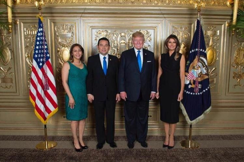 Realizan reunión en Washington presidente de EU y Guatemala