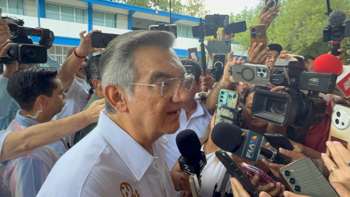 Jornada electoral en paz: Américo Villarreal