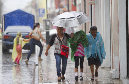 Vientos fuertes y lluvias se prevén en el norte y noreste del país
