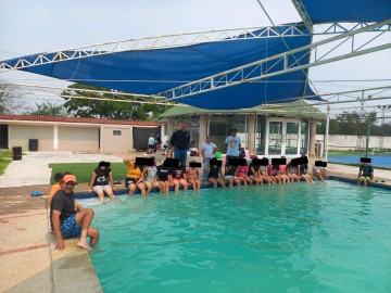Implementa Gobierno de Reynosa Clases de Natación Gratuitas  