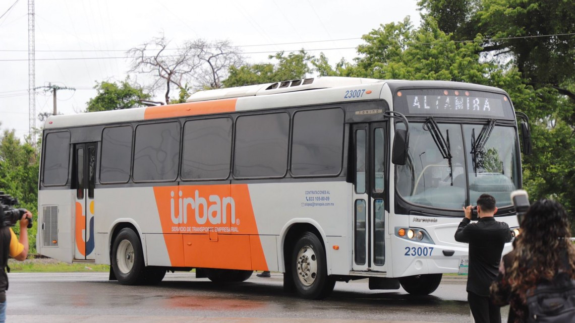 Posco México inaugura en Altamira el primer paradero inteligente de autobuses