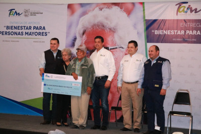 15 mil abuelitos de Tamaulipas arropados por el Gobierno Estatal