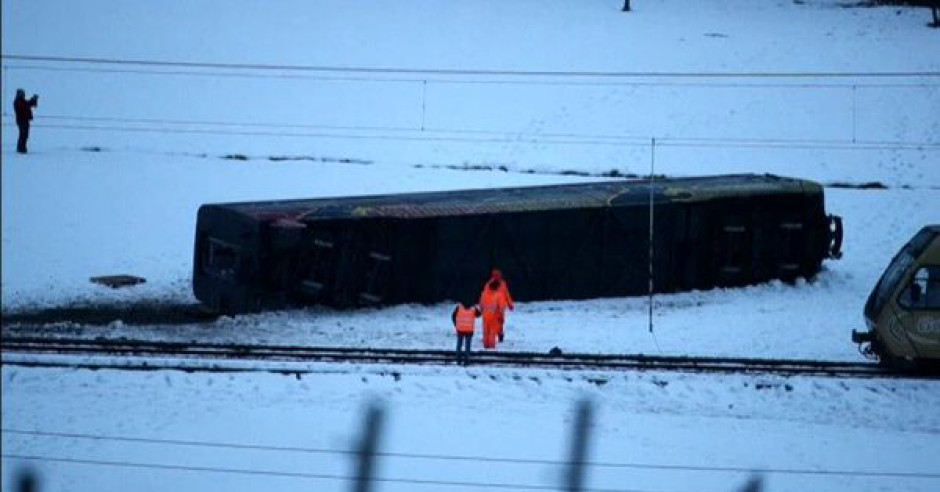 Al menos ocho heridos tras descarrilar un tren en Suiza