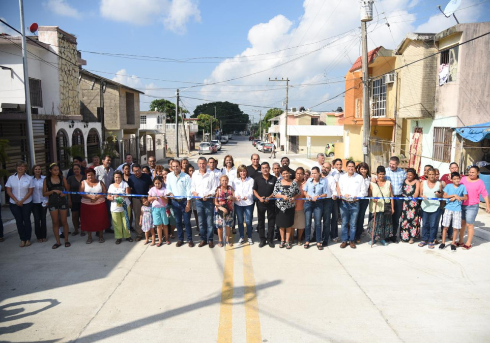 Obras de pavimentación mejoran vialidad en Zona Norte