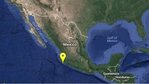 Se registra sismo de magnitud 4.3 en Manzanillo, Colima