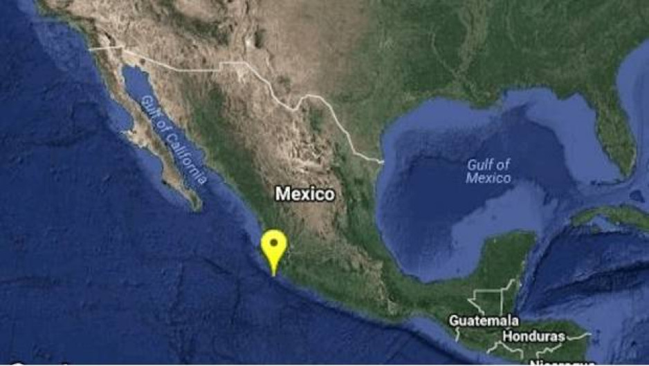 Se registra sismo de magnitud 4.3 en Manzanillo, Colima