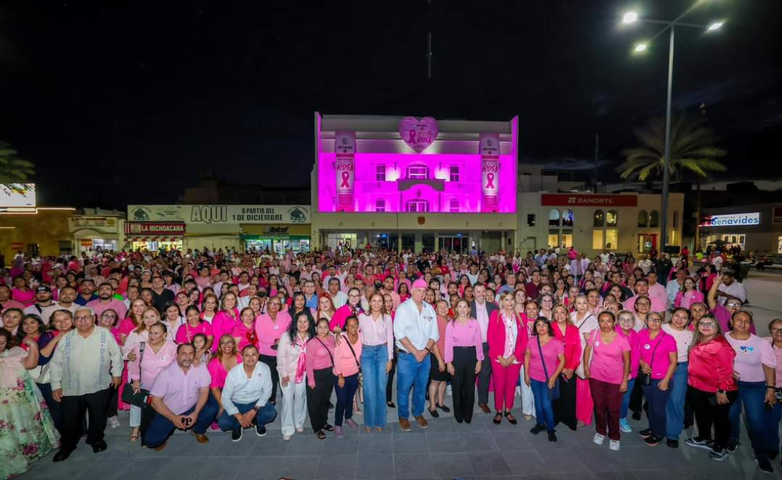 Conmemoró Gobierno de Carlos Peña Ortiz, Día Internacional de la Lucha Contra el Cáncer de Mama