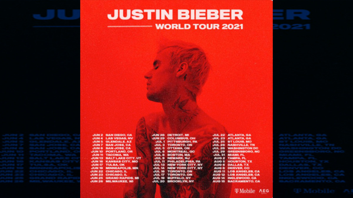 Justin Bieber anuncia su próxima gira