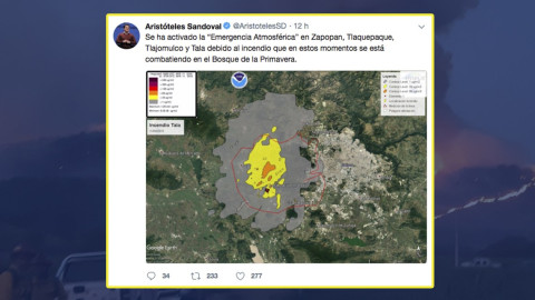 Activan “Emergencia Atmosférica” en 4 municipios de Jalisco