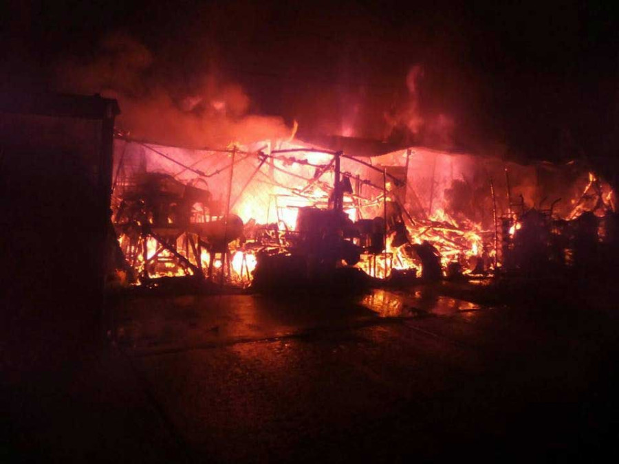 Registran incendio en mercado central de Acapulco