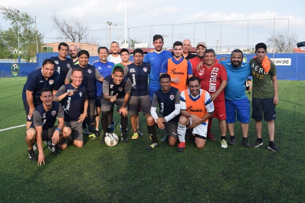 Atlético Reynosa juega partido amistoso contra Periodistas