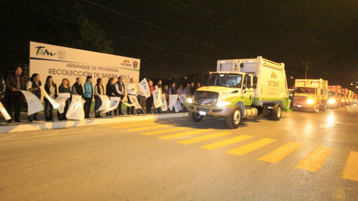 Inicia nuevo modelo de recolección de basura en ciudad Victoria