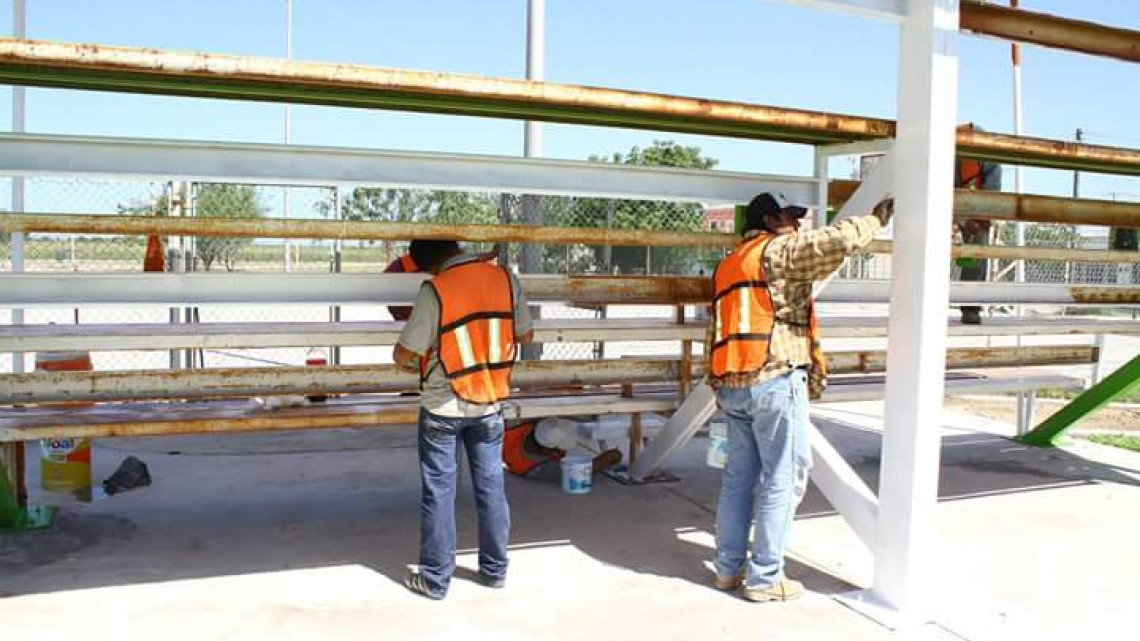 Dan mantenimiento a Tamul del Fraccionamiento Del Valle