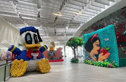 Exposición de globos inspirada en Disney llega al Parque Cultural