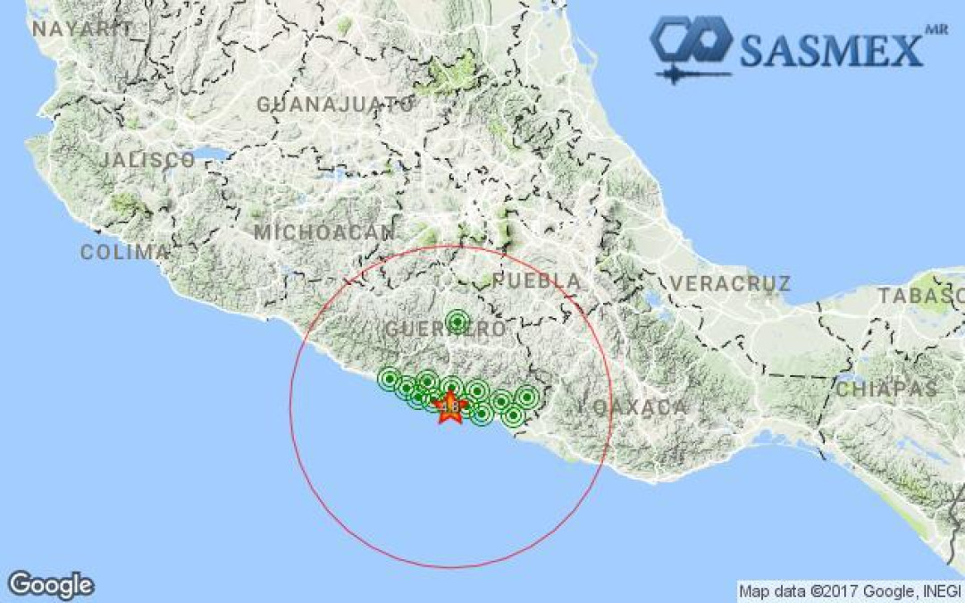 Registran sismo de 4.8 en Guerrero