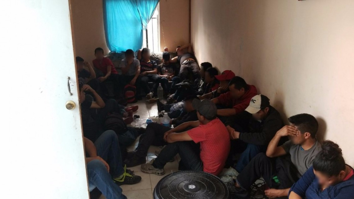 Tras denuncia ciudadana aseguran a 42 inmigrantes