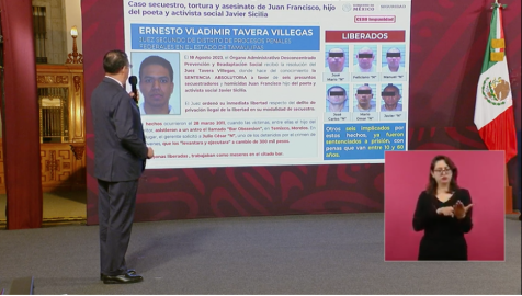 Gobierno exhibe a juez que liberó a presuntos homicidas del hijo de Javier Sicilia