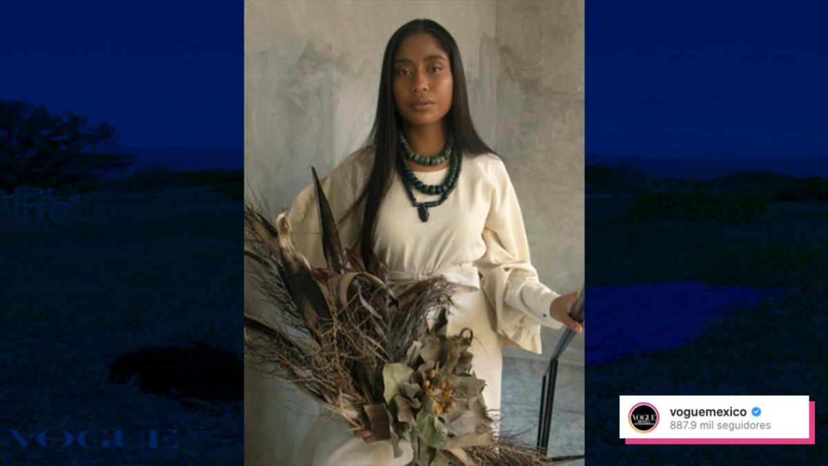 Karen Vega, la primera modelo oaxaqueña en Vogue