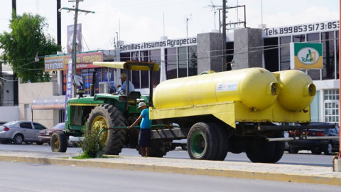 Dan mantenimiento a Av. Francisco I. Madero